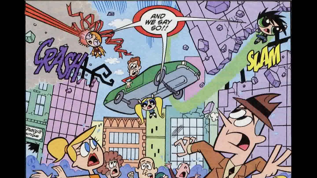 Powerpuff Girls Comic #50 Deja View - WORDS EASY TO READ