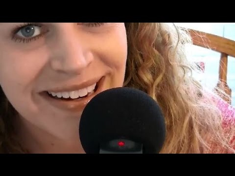 ASMR Whispered Ramble + Unintelligible Whispering + Breathing In The Mic + Mouth Sounds
