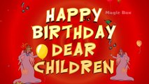 Happy Birthday To You English Nursery Rhymes Cartoon/Animated Rhymes For Kids