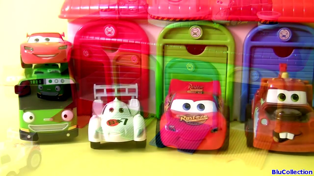 Tayo the Little Bus Garage Disney Pixar Cars - 타요 꼬마버스 타요 중앙차고지. 디즈니카 (영화) - тайо Игрушки