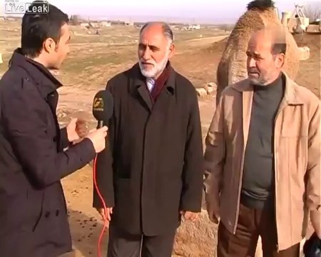 Camel interrupts Interview