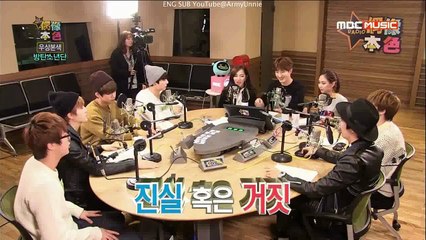 [ENG] 150307 BTS True or False game- 'I think I am handsome'