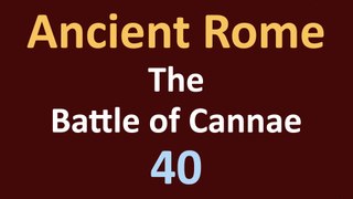 Second Punic War - The Battle of Cannae - 40