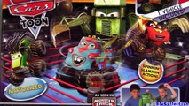 Cars Toon Monster Truck Mater Wrestling Ring Playset Disney Maters Tall Tales Frankenwagon Monster