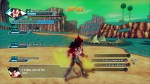 dragon ball XENOVERSE parallell quest legendary super saiyan defeat goku and krillin