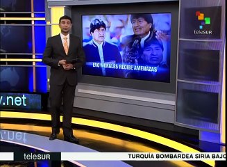 Download Video: Bolivia: investigan amenazas de muerte contra Evo en redes sociales