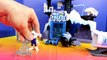 Imaginext Captain Cold Freezes Frozen Batman and Mr. Freeze Nightwing Saves The Day!