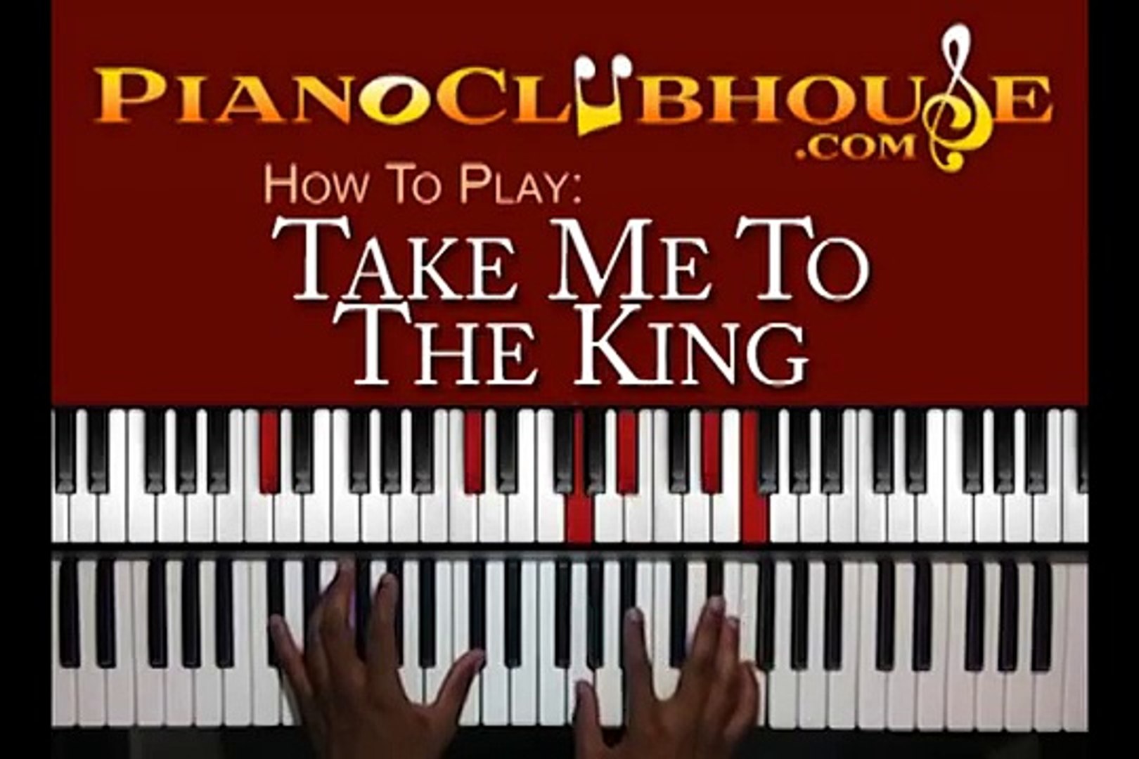 TAKE ME TO THE KING (Tamela Mann) - gospel piano tutorial lesson - video  Dailymotion