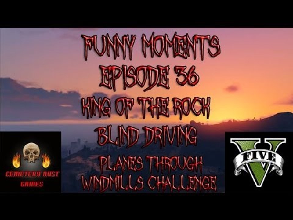 Cemetery Rust Games Ep. 36 Funny Moments (King Of The Rock, Planes Through Windmill Challenge)
