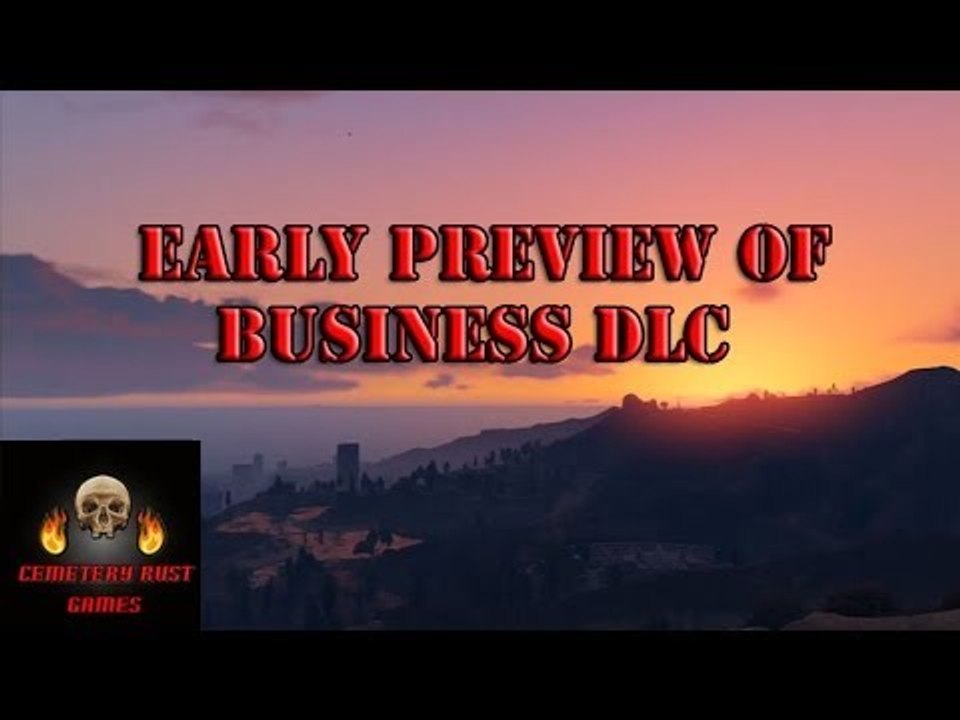 Cemetery Rust Games (Early Preview Of Business DLC)