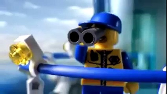 Lego City City Coast Guard Patrol Boat and Tower 7739 & Coast Guard Helicopter and Life Raft 7738