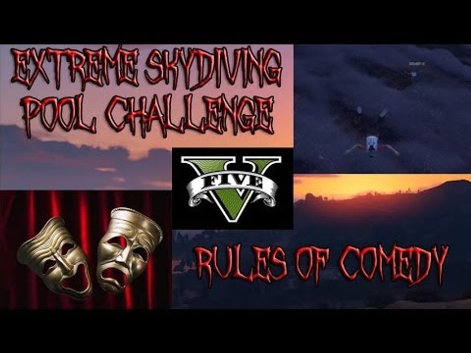 Cemetery Rust Games Ep. 23 Funny Moments (Extreme Sky Diving Pool Challenge, Rules Of Comedy)
