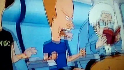 Beavis and Butthead Do America Airplane Scene