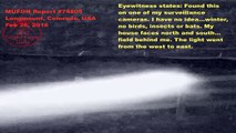 UFO mivimeinto obvi en colorado, Feb 26, 2016, UFO Sightings Daily.