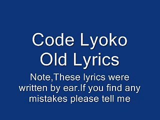 Code Lyoko Old Theme Lyrics