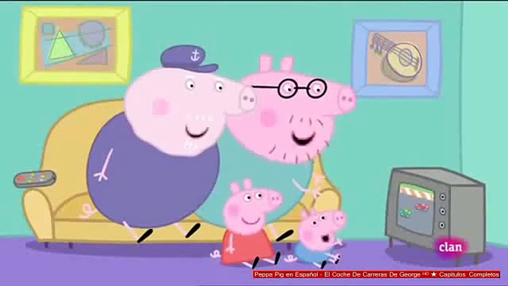 peppa pig el coche nuevo