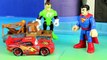 Disney pixar Cars Nightwing Car Lightning McQueen Batman Mater With Imaginext Justice Leag