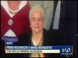 Piden reconocer a María Murgueitio por ser la primera alcaldesa en Ecuador