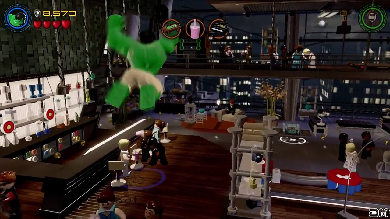 Lego Marvels Avengers Hulk Crashes Tonys Stark Tower Party