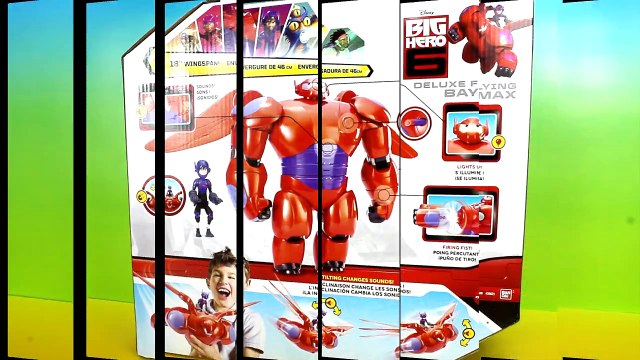 Walt Disney Toys Big Hero 6 Deluxe Flying Baymax with Hiro Hamada Imaginext Ogre