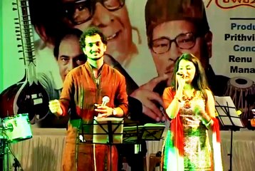 Neend Na Mujh Ko Aaye -  Live Performance By Shruti Rane &  Gaurav Bangia