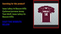 Isaac Lahey 14 Beacon Hills Cyclones Lacrosse Jersey Teen Wolf, Isaac-Lahey-14-Beacon-Hills