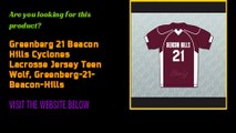 Greenberg 21 Beacon Hills Cyclones Lacrosse Jersey Teen Wolf, Greenberg-21-Beacon-Hills