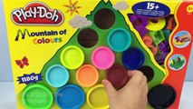 Learn Colours with Play Doh Mountain of Colours for Children Playdough Playset