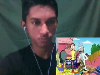 Simpsons Couch Gag Rick and Morty Adult Swim (reaction)