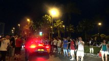 [4k] Entering W Barcelona Gumball 3000 fans go CRAZY!