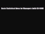 [PDF] Basic Statistical Ideas for Managers (with CD-ROM) Read Full Ebook