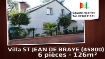 A vendre - Maison/villa - ST JEAN DE BRAYE (45800) - 6 pièces - 126m²