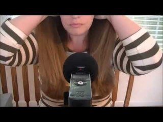 ASMR Mouth Sounds + Playing With/Brushing My Hair