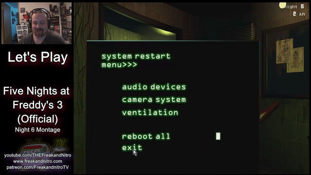 UNDEAD NIGHTMARES | Five Nights at Freddy's 3 (Night 6 - Nightmare Mode)