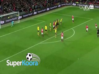 اهداف مباراة ( مانشستر يونايتد 1-0 واتفورد ) الدوري الانجليزي