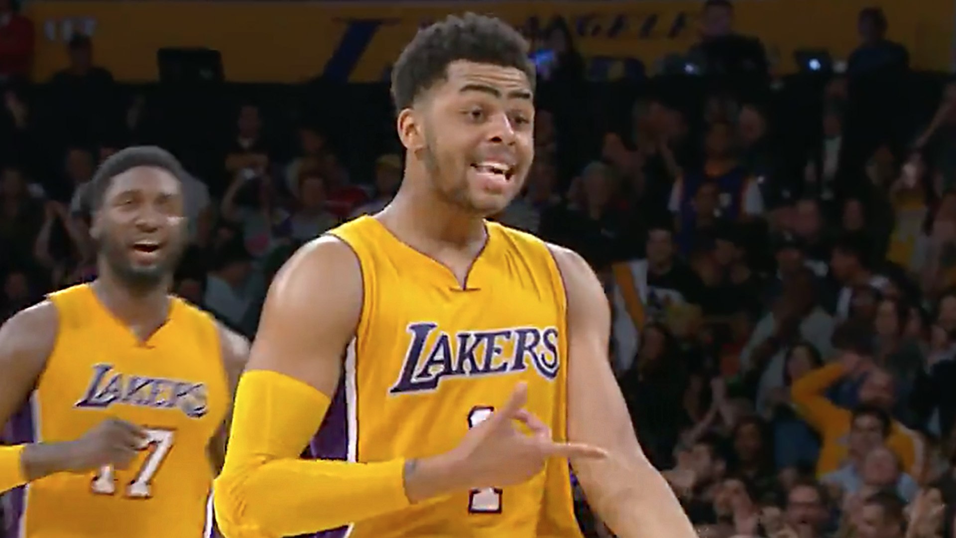 D'Angelo Russell Says He Has Ice In His Veins After Drilling Late 3 Pointer  - video Dailymotion