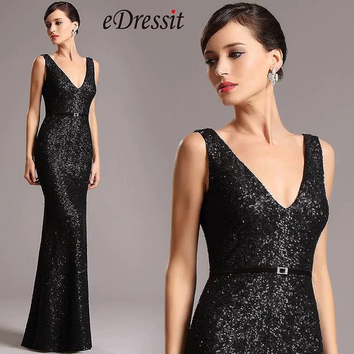 eDressit Black Evening Dresses Collection