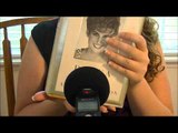 ASMR Two Minute Tingles Tapping On Book   Flipping Pages