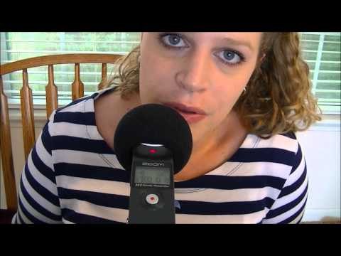 ASMR Ear To Ear Semi-Unintelligible/Inaudible Whispering + Breathing In The Mic