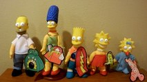 LAST VIDEO OF 2013!!! The Simpsons Burger King 1990 Toys Review