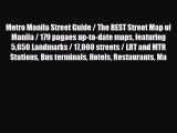PDF Metro Manila Street Guide / The BEST Street Map of Manila / 179 pagaes up-to-date maps