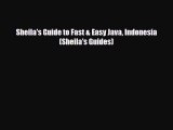 Download Sheila's Guide to Fast & Easy Java Indonesia (Sheila's Guides) PDF Book Free