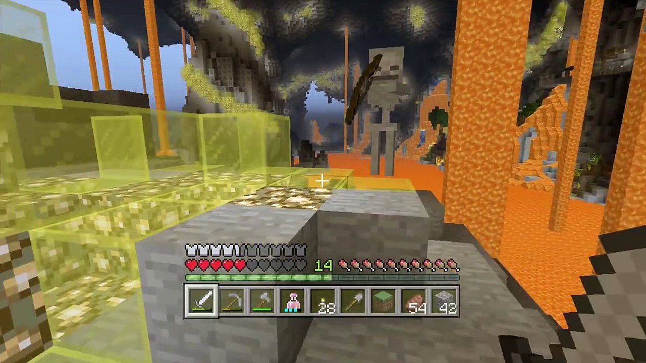 Minecraft Xbox - Cave Den - Making A Home (5)