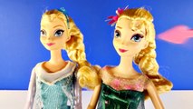 NEW 2015 Disney Frozen Fever Birthday Party Queen Elsa and Princess Anna Barbie Dolls