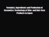 [PDF] Formulas Ingredients and Production of Cosmetics: Technology of Skin- and Hair-Care Products