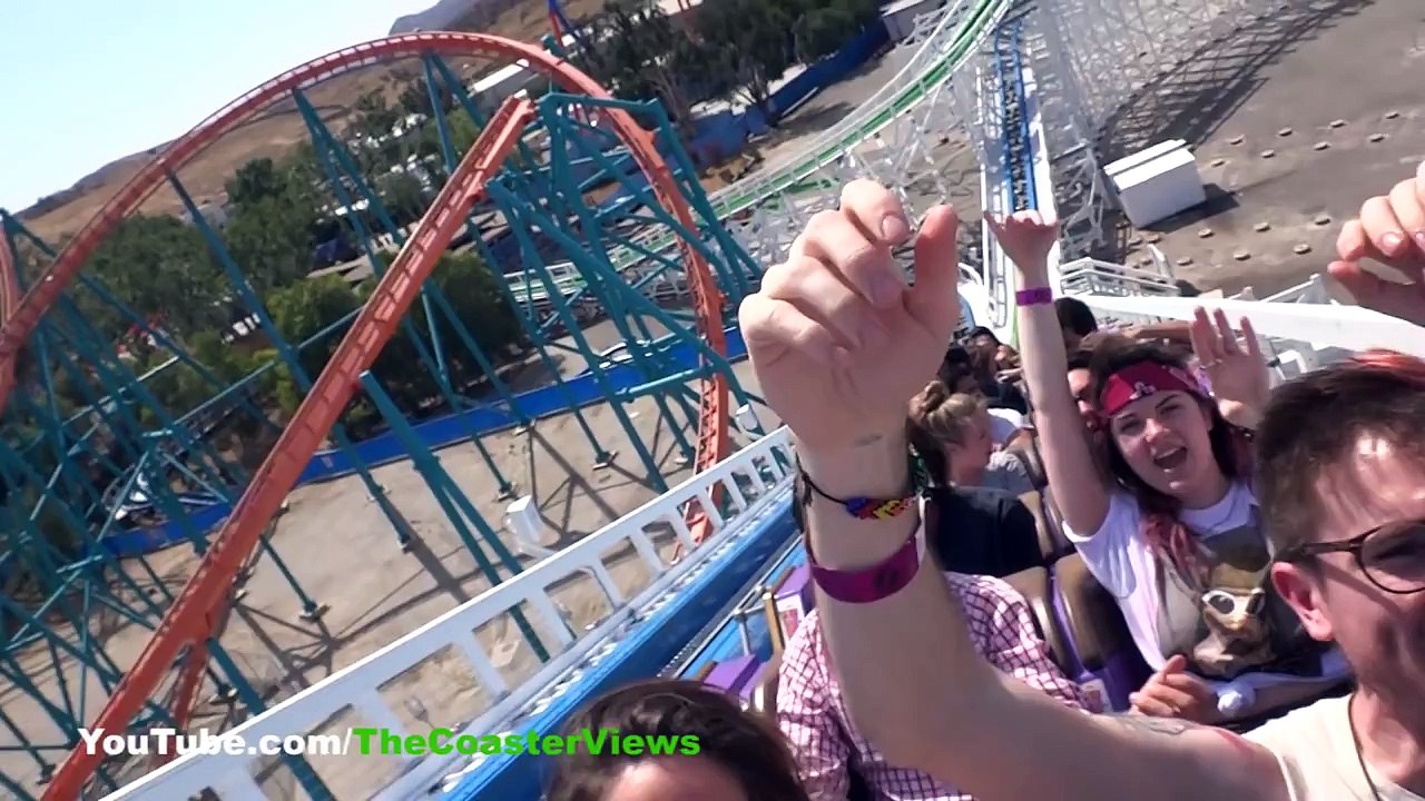 Twisted Colossus POV Six Flags Magic Mountain
