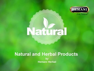 Hemani - Natural and Herbal Products in Usa