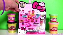 Play Doh Hello Kitty XOXO Baking Fun Set Donuts Patisserie キャラクター練り切り ハローキティ Kitchen Baking Toy