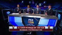 UFC 194 Conor McGregor VS José Aldo - Corners Reaction