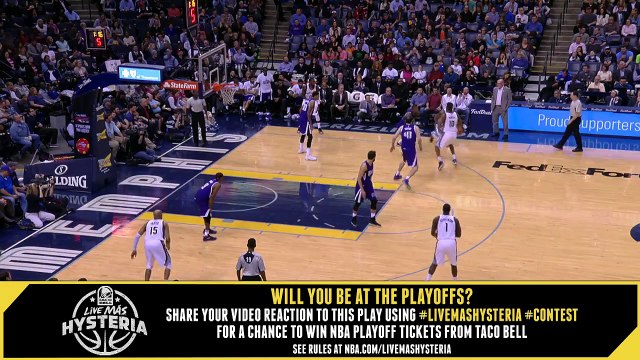 Taco Bell #LiveMasHYSTERIA- Vince Carter Alley-Oop!